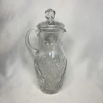 Кувшин с крышкой хрусталь