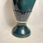 Ваза, минский фарфор, роспись, 1950 е