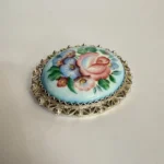 Брошь финифть 260809